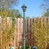 Naofe Lampione multibraccia, Illuminazione viale Verde, Nero, 1-Luce