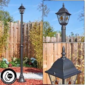 Naofe Lampione multibraccia, Illuminazione viale Nero, 1-Luce