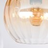 Koyoto Plafoniera, Lampada a sfera 40 cm Écru, Nero, 3-Luci