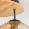 Koyoto Plafoniera, Lampada a sfera 40 cm Écru, Nero, 3-Luci