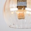 Koyoto Plafoniera, Lampada a sfera 40 cm Écru, Nero, 3-Luci