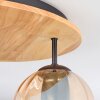 Koyoto Plafoniera, Lampada a sfera 40 cm Écru, Nero, 3-Luci
