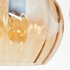 Koyoto Plafoniera, Lampada a sfera Ambrato, 8-Luci