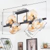 Koyoto Plafoniera, Lampada a sfera Ambrato, 8-Luci