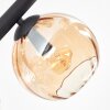 Koyoto Plafoniera, Lampada a sfera Ambrato, 8-Luci
