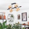 Koyoto Plafoniera, Lampada a sfera Ambrato, 8-Luci