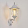 Hongkong Lampada da parete per esterno, Applique Bianco, 1-Luce, Sensori di movimento