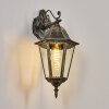 Hongkong Lampada da parete per esterno, Applique Oro, Nero, 1-Luce