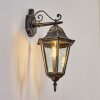 Hongkong Lampada da parete per esterno, Applique Oro, Nero, 1-Luce