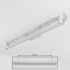 Ilena Illuminazione esterna, Illuminazione bagno, Plafoniera LED Grigio, 1-Luce