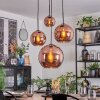 Koyoto Lampadario a sospensione, Lampada a sfera, Lampada a sospensione a cluster Ramato, 4-Luci