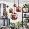 Koyoto Lampadario a sospensione, Lampada a sfera, Lampada a sospensione a cluster Ramato, 4-Luci