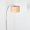 Cavaca Lampada da terra Nichel opaco, Nero, 1-Luce