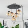 Koyoto Plafoniera, Lampada a sfera 33 cm Ambrato, Chiaro, 5-Luci