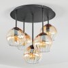 Koyoto Plafoniera, Lampada a sfera 33 cm Ambrato, Chiaro, 5-Luci