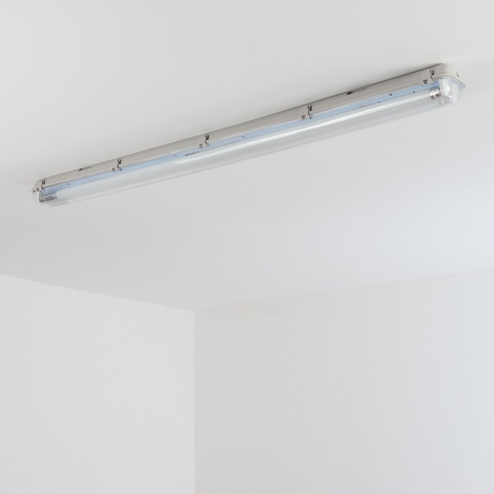 Ilena Illuminazione esterna, Illuminazione bagno, Plafoniera LED Grigio, 1-Luce
