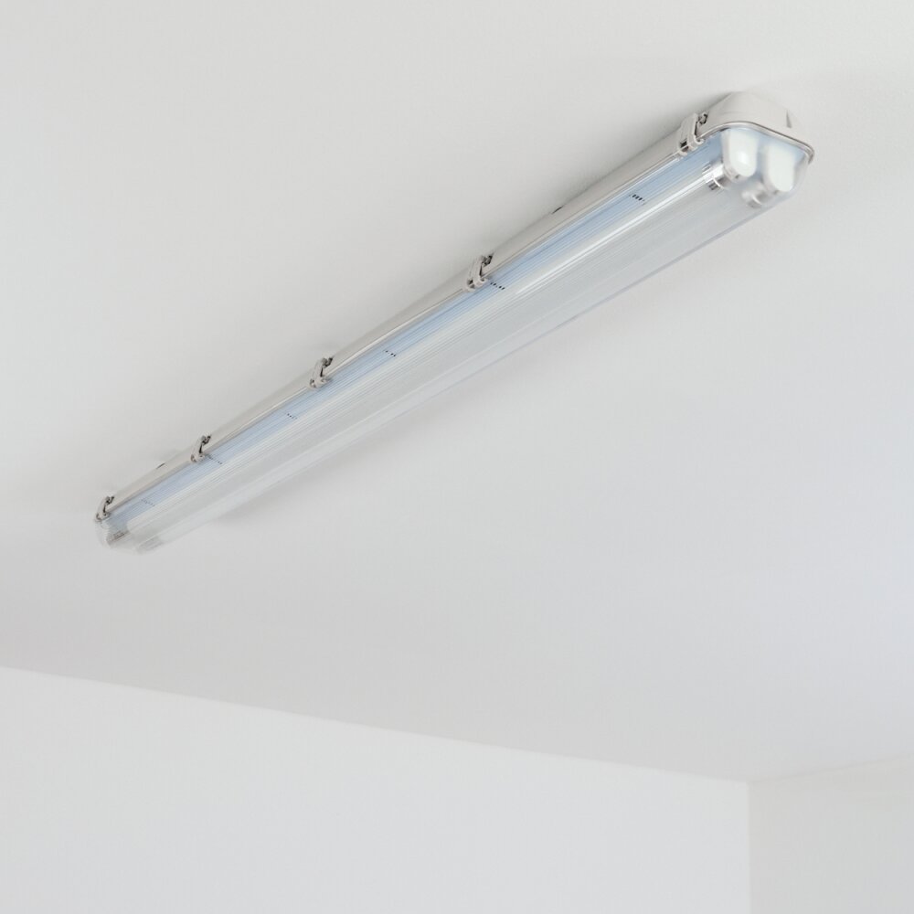 Ilena Illuminazione esterna, Illuminazione bagno, Plafoniera LED Grigio, 1-Luce