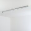 Ilena Plafoniera da esterno, Illuminazione esterna, Illuminazione bagno, Faro da cantiere, Plafoniera LED Grigio, 1-Luce