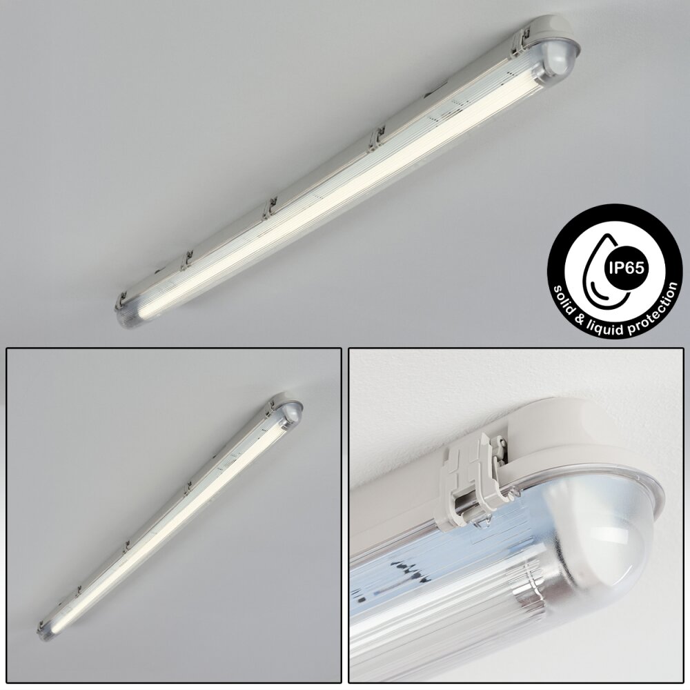 Ilena Illuminazione esterna, Illuminazione bagno, Plafoniera LED Grigio, 1-Luce main product photo