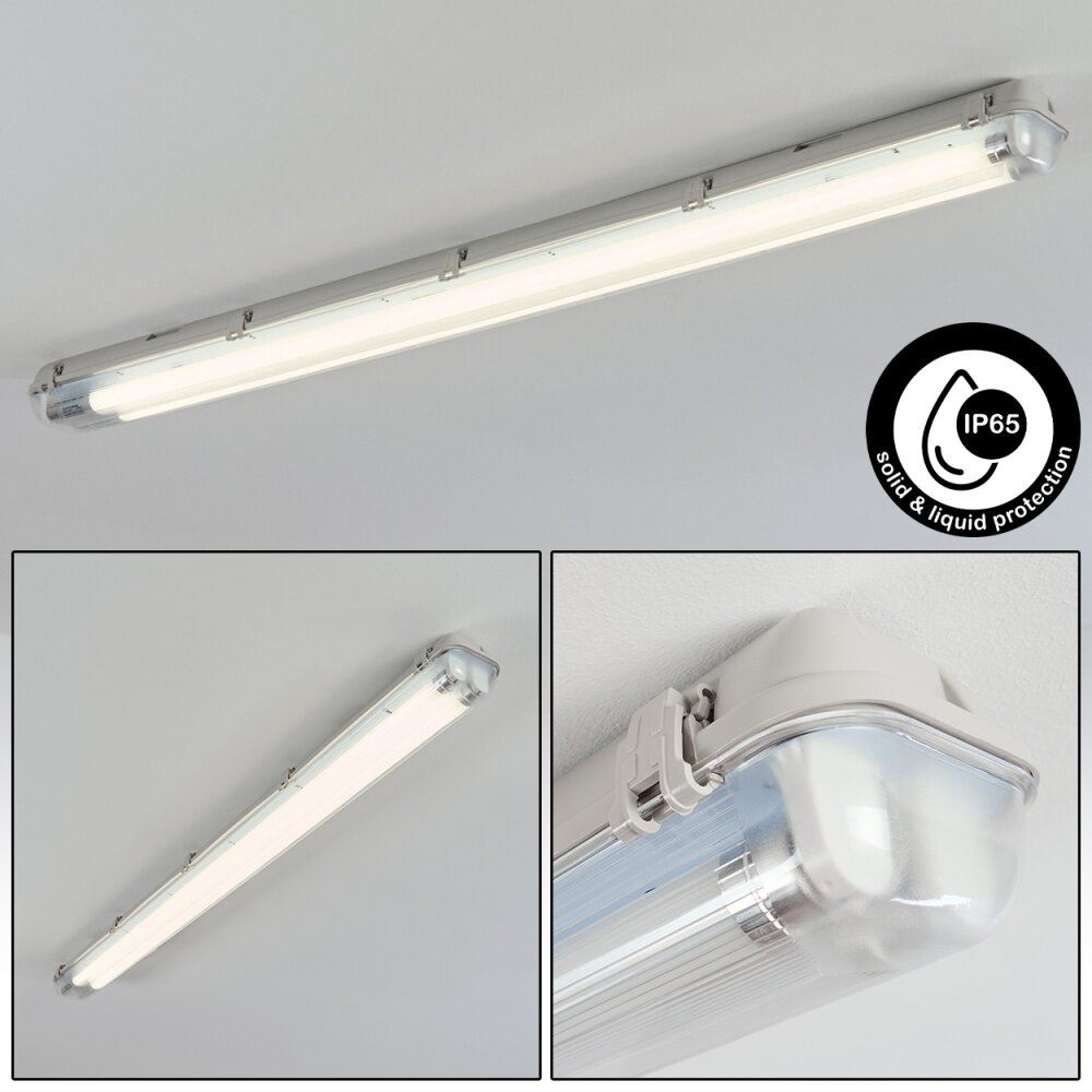 Ilena Illuminazione esterna, Illuminazione bagno, Plafoniera LED Grigio, 1-Luce main product photo