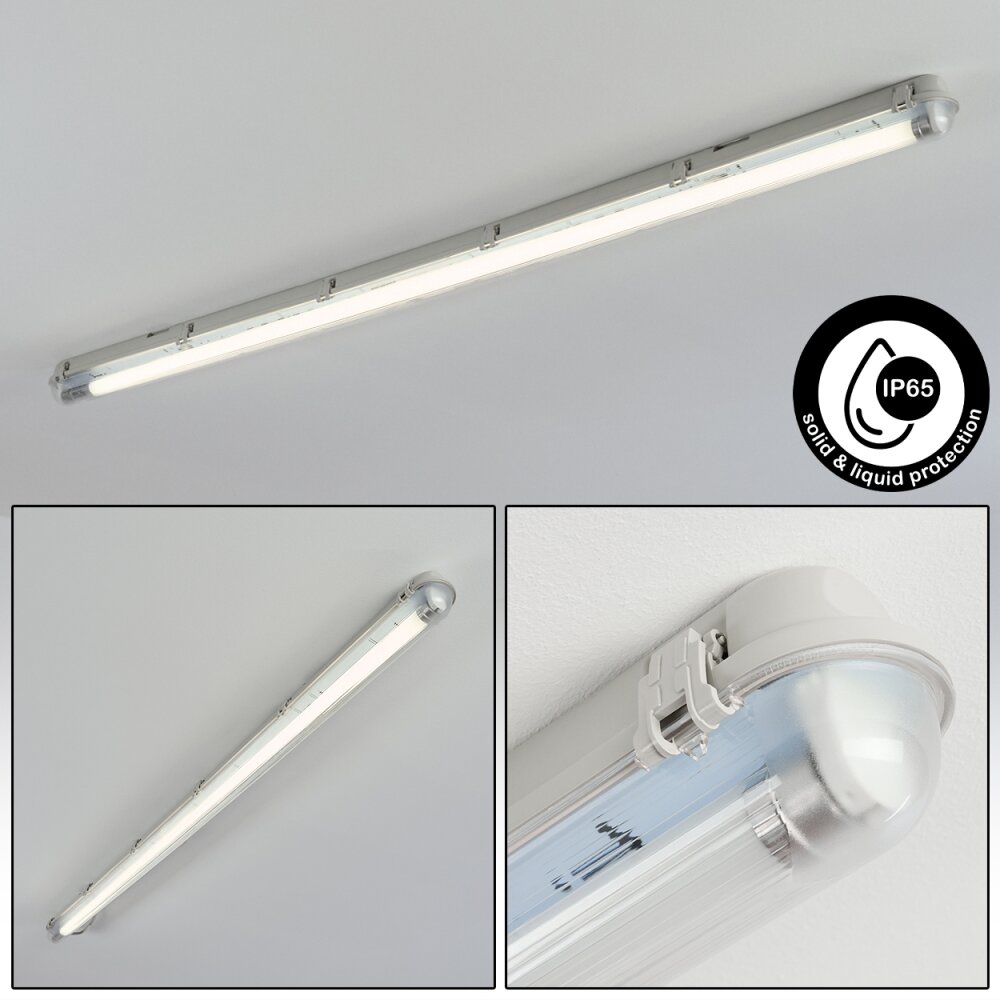 Ilena Illuminazione esterna, Illuminazione bagno, Plafoniera LED Grigio, 1-Luce main product photo