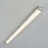 Ilena Plafoniera da esterno, Illuminazione esterna, Illuminazione bagno, Faro da cantiere, Plafoniera LED Grigio, 1-Luce