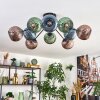 Koyoto Plafoniera, Lampada a sfera 85 cm Blu, Verde, Ramato, 10-Luci