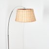 Cavaca Lampada da terra Cromo, Nero, 1-Luce