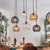 Koyoto Lampadario a sospensione, Lampada a sfera, Lampada a sospensione Ambrato, Chiaro, Grigio fumo, 6-Luci Koyoto Lampadario a sospensione, Lampada a sfera, Lampada a sospensione Ambrato, Chiaro, Grigio fumo, 6-Luci