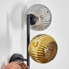 Ripoll Lampada a sfera, Applique Oro, Ramato, Grigio fumo, 3-Luci