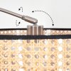Ramila Lampada da terra Nichel opaco, Nero, 1-Luce