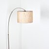 Bongal Lampada da terra Nichel opaco, Nero, 1-Luce