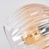 Koyoto Plafoniera, Lampada a sfera 81 cm Ambrato, Chiaro, Grigio fumo, 10-Luci