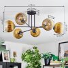 Koyoto Plafoniera, Lampada a sfera 78 cm Oro, Chiaro, 6-Luci