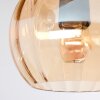 Koyoto Plafoniera, Lampada a sfera Écru, Nero, 3-Luci