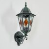 Hongkong Lampada da parete per esterno, Applique Verde, Nero, 1-Luce
