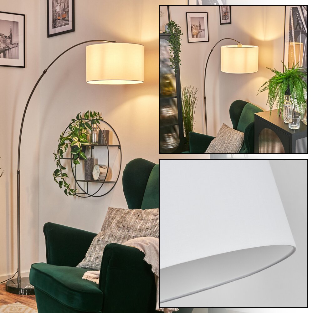 Bassagoda Lampada da terra Nichel opaco, Nero, 1-Luce main product photo