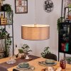 Pilaru Lampadario a sospensione, Lampada a sospensione Cromo, Nichel opaco, 1-Luce