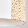 Desroches Lampadario a sospensione, Lampada a sospensione Bianco, 1-Luce