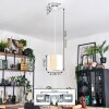 Desroches Lampadario a sospensione, Lampada a sospensione Bianco, 1-Luce