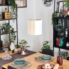Desroches Lampadario a sospensione, Lampada a sospensione Bianco, 1-Luce