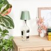 Salgadinho Lampada da tavolo per esterno, Illuminazione bagno, Lampada da tavolo LED Verde, 1-Luce