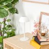 Laken Lampada da tavolo per esterno, Illuminazione bagno, Lampada da tavolo LED Bianco, 1-Luce