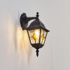 Naofe Lampada da parete per esterno, Applique Nero, 1-Luce