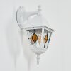 Naofe Lampada da parete per esterno, Applique Bianco, 1-Luce