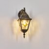 Naofe Lampada da parete per esterno, Applique Oro, Nero, 1-Luce