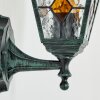 Naofe Lampada da parete per esterno, Applique Verde, Nero, 1-Luce