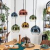 Koyoto Lampadario a sospensione, Lampada a sfera, Lampada a sospensione Blu, Oro, Verde, Chiaro, Ramato, 6-Luci