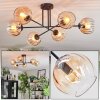 Koyoto Plafoniera, Lampada a sfera 78 cm Ambrato, Chiaro, 6-Luci