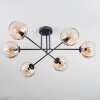 Koyoto Plafoniera, Lampada a sfera 78 cm Ambrato, Chiaro, 6-Luci